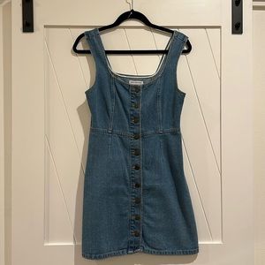 Urban Outfitters — Denim Button dress